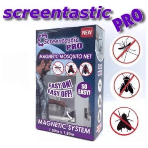 herramientas, jardines y exterior - Mosquitera Magnética 150x180cm Malla para Ventana Mosquitos antimosquito 3