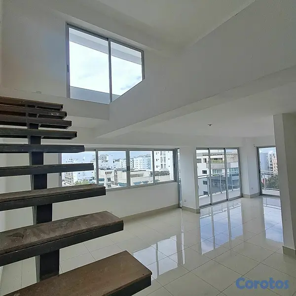 apartamentos - Penthouse piso alto en Evaristo Morales  6