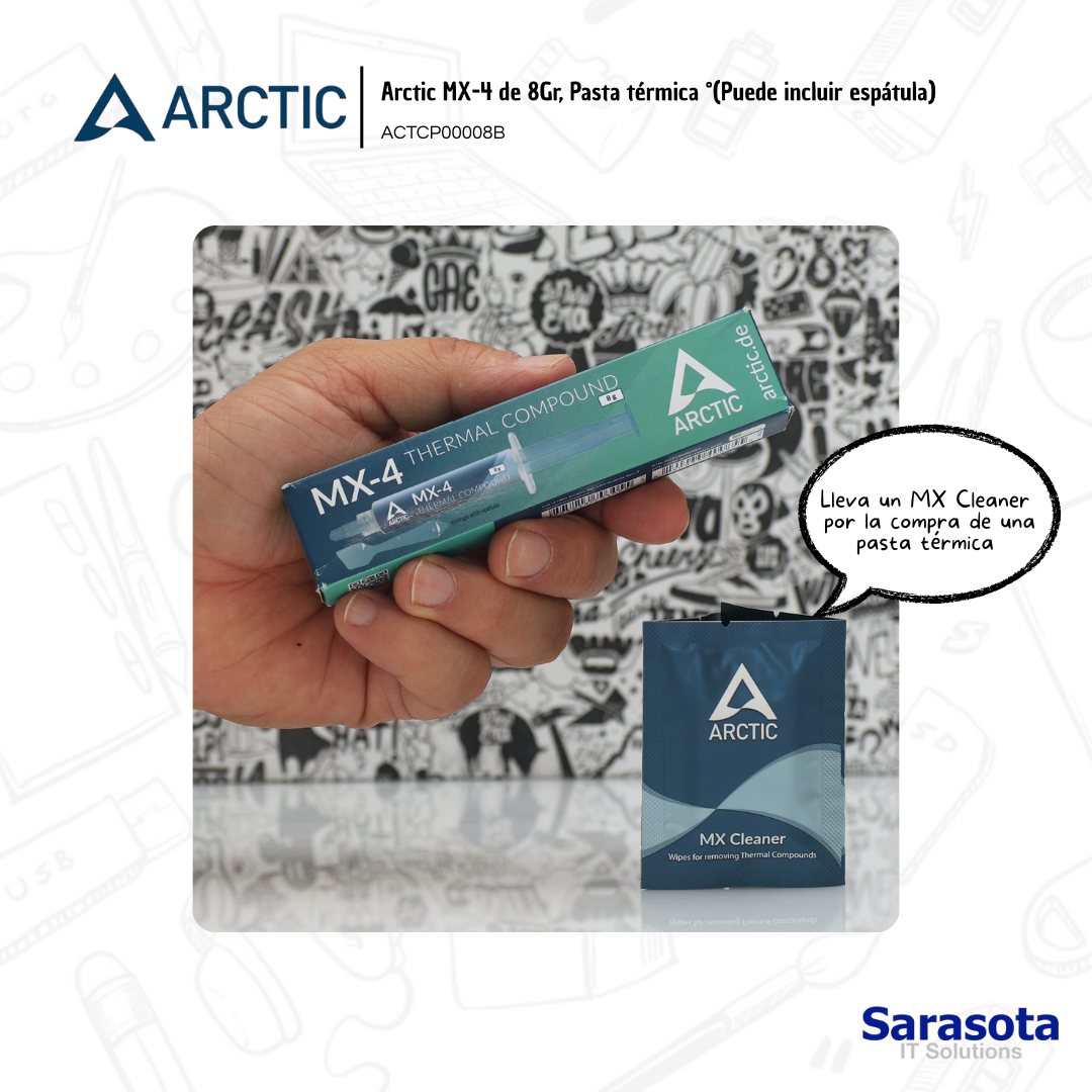 accesorios para electronica - Pasta térmica Arctic MX-4 de 8gr. mas regalo  1