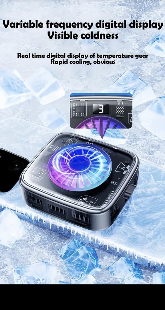 accesorios para electronica - ventilador magnético para teléfonos Android y ios 3