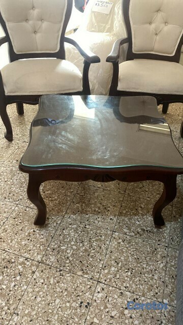 muebles y colchones - Mueble con sus butacas y mesita 2