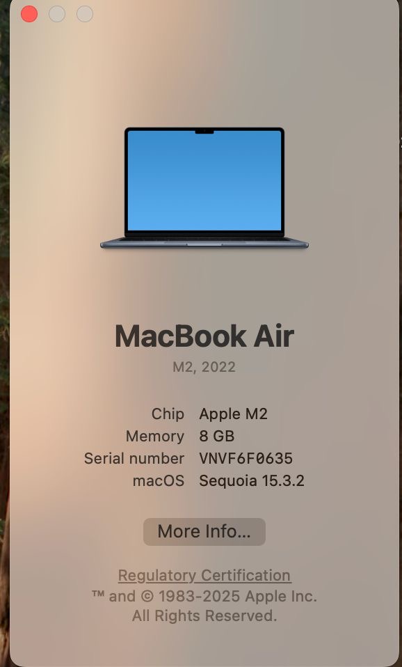 computadoras y laptops - Macbook Air M2 13" - 2022