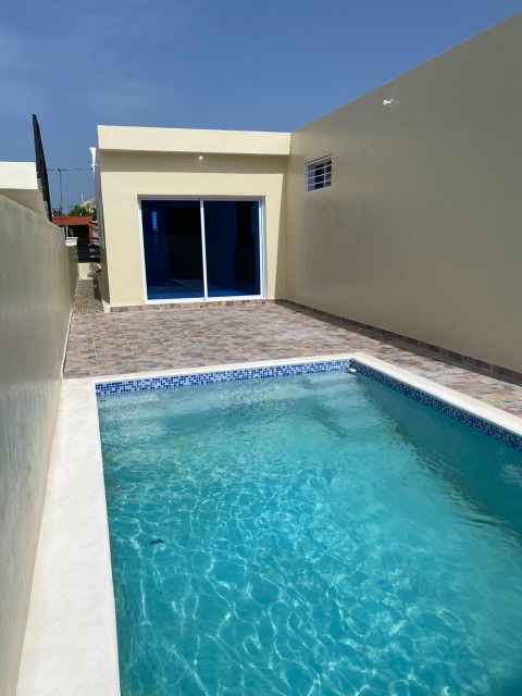 casas - Casa nueva moderna con piscina a 3 minutos de la playa en carro 4