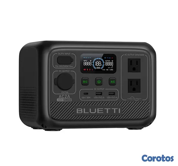 plantas e inversores - BLUETTI AC2A 300W 204Wh Portable  4