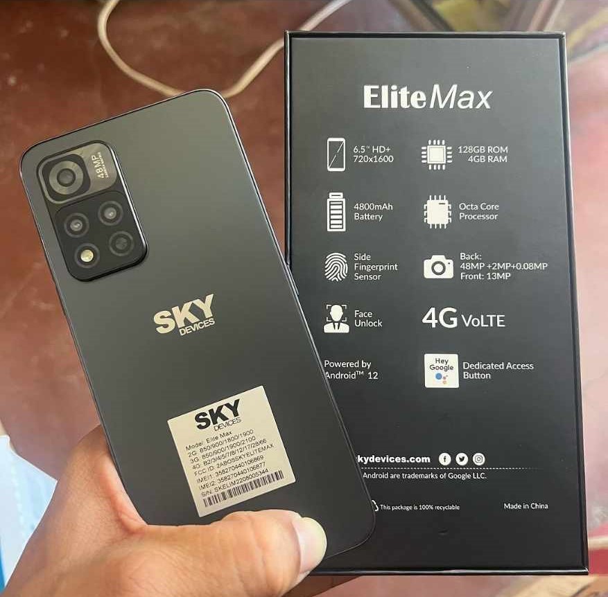 celulares y tabletas - Sky Elite Max de 128gb y 4gb de ram Dual Sim Nuevo