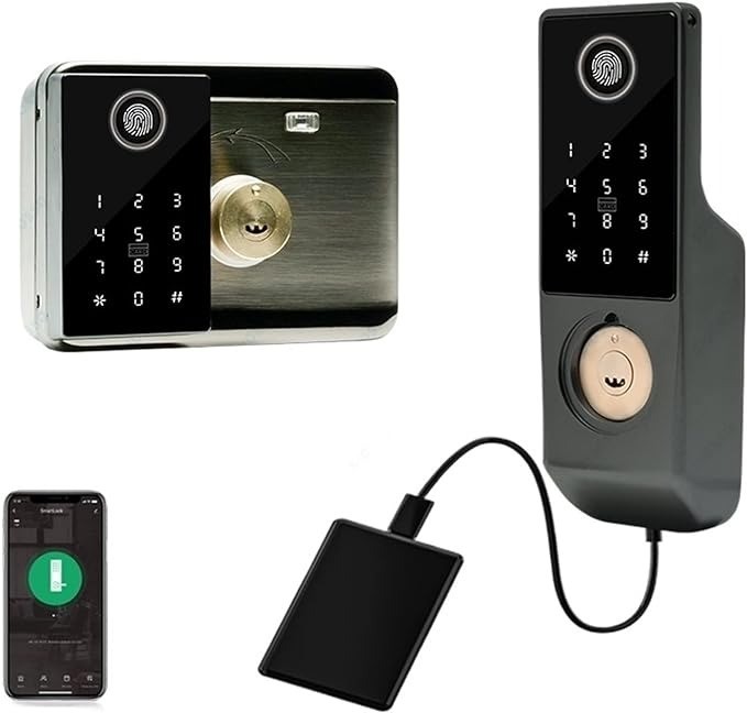 otros electronicos - CERRADURA PARA PUERTA DE HIERRO 3