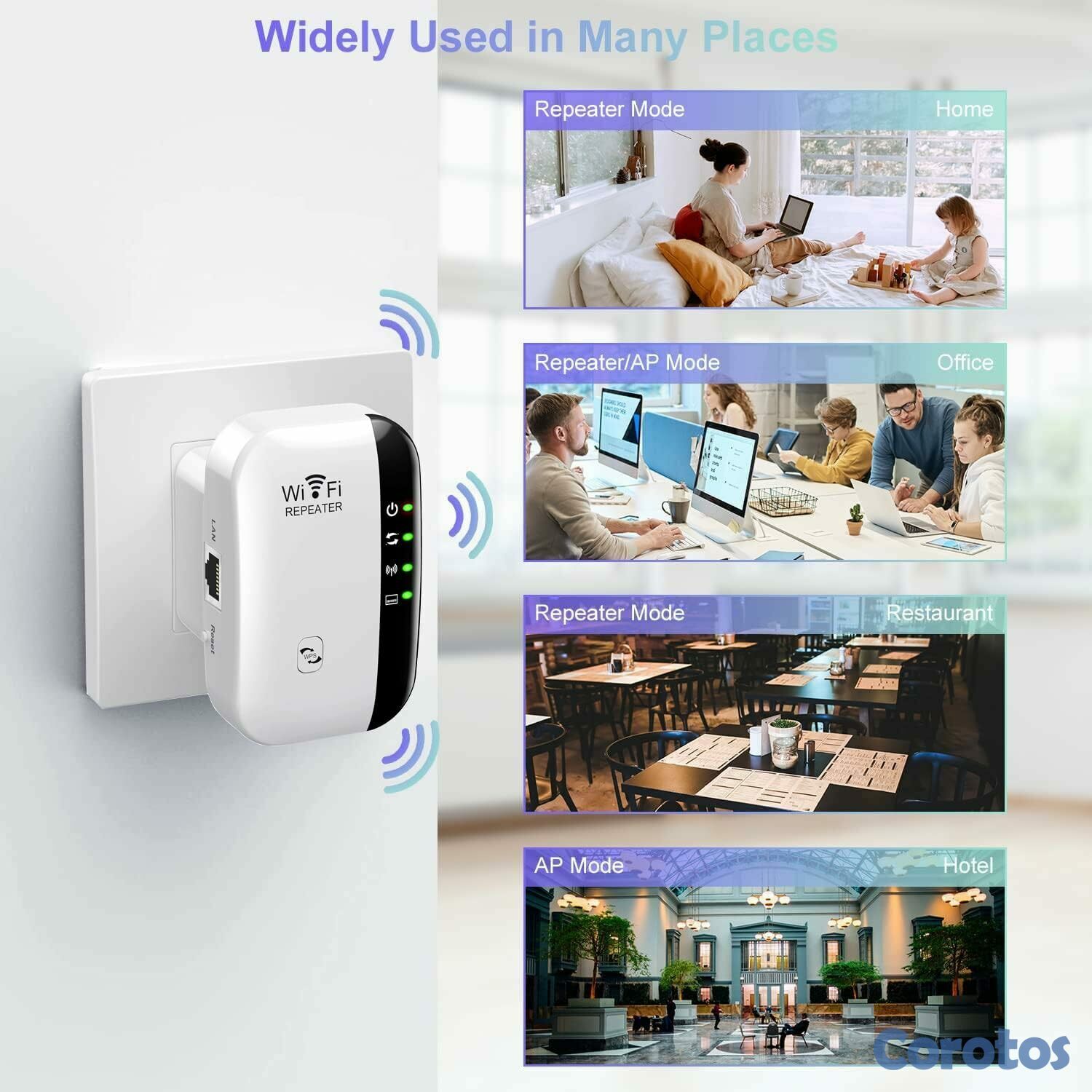 otros electronicos - Repetidor wifi - extiende la señal de tu internet 3