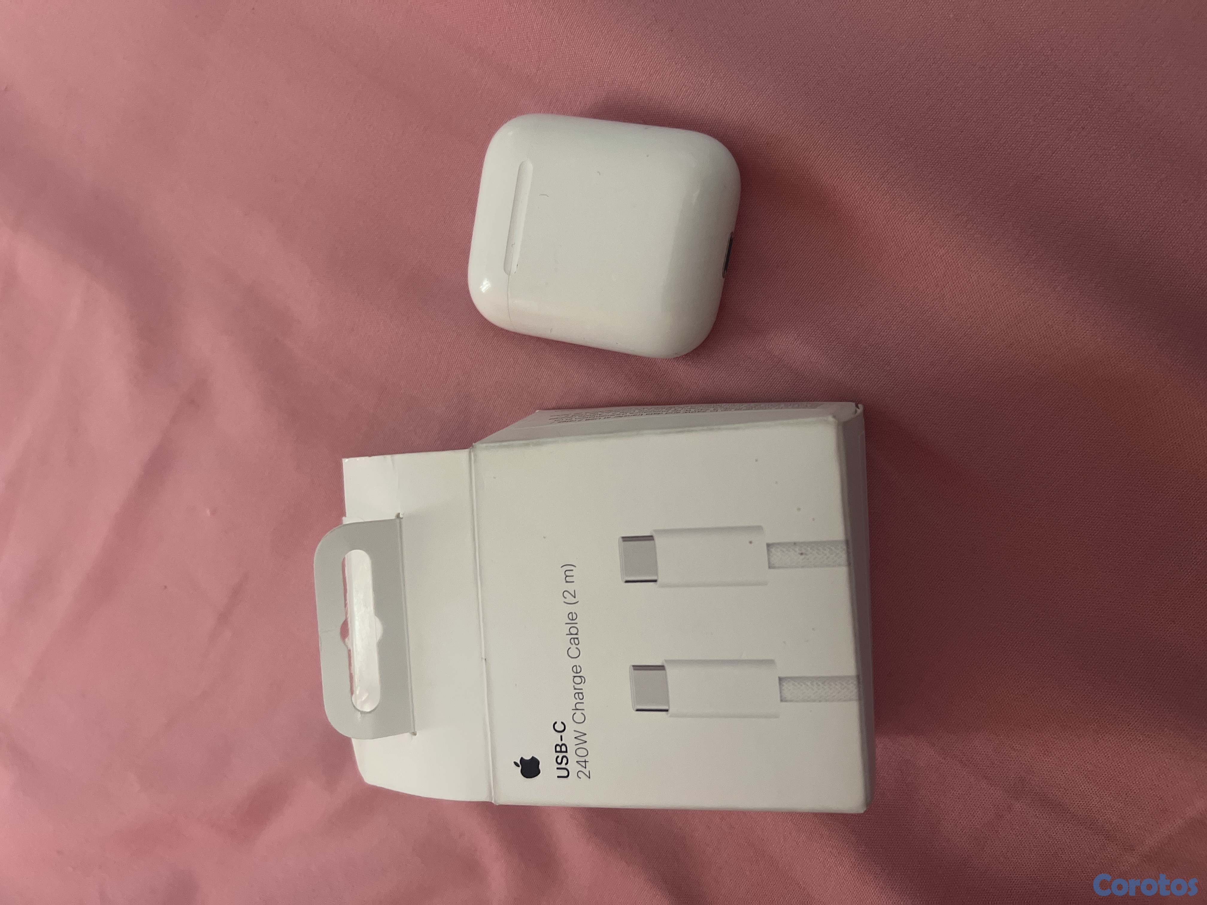 accesorios para electronica - Cable tipo c de ambos lados más airpods 8