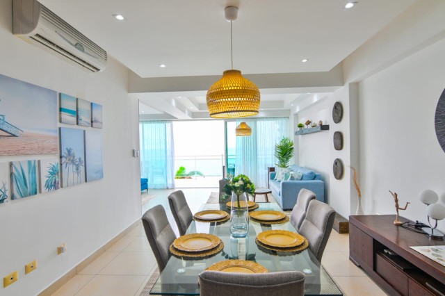 apartamentos - "JUAN DOLIO" ENCANTADOR APART. FRENTE A LA PLAYA. TORRE ATABEY II. 6