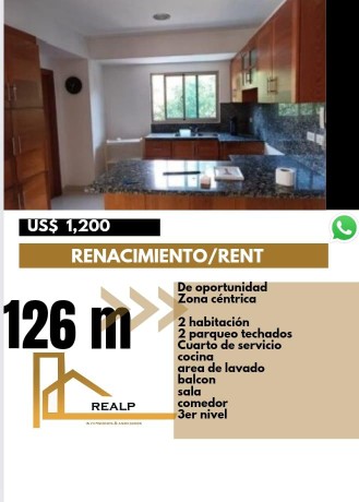 apartamentos - Apartamento en el renacimiento 1200 us