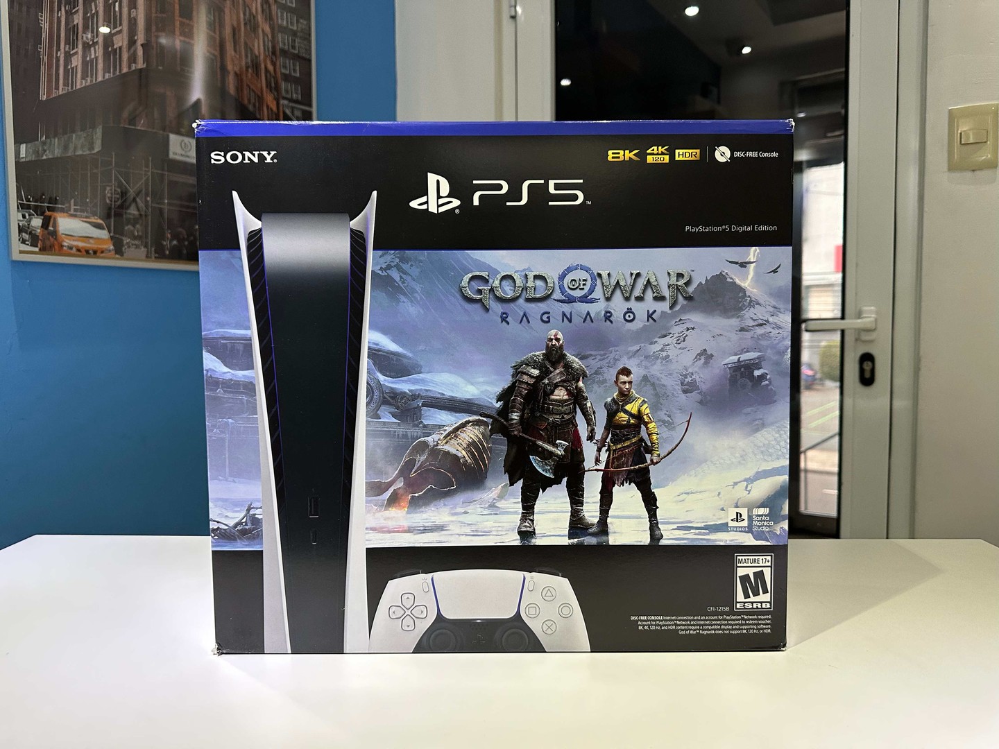 consolas y videojuegos - Vendo PlayStation 5 Edición Digital - Juego GOD OF WAR -Nuevos RD$ 331,400 NEG