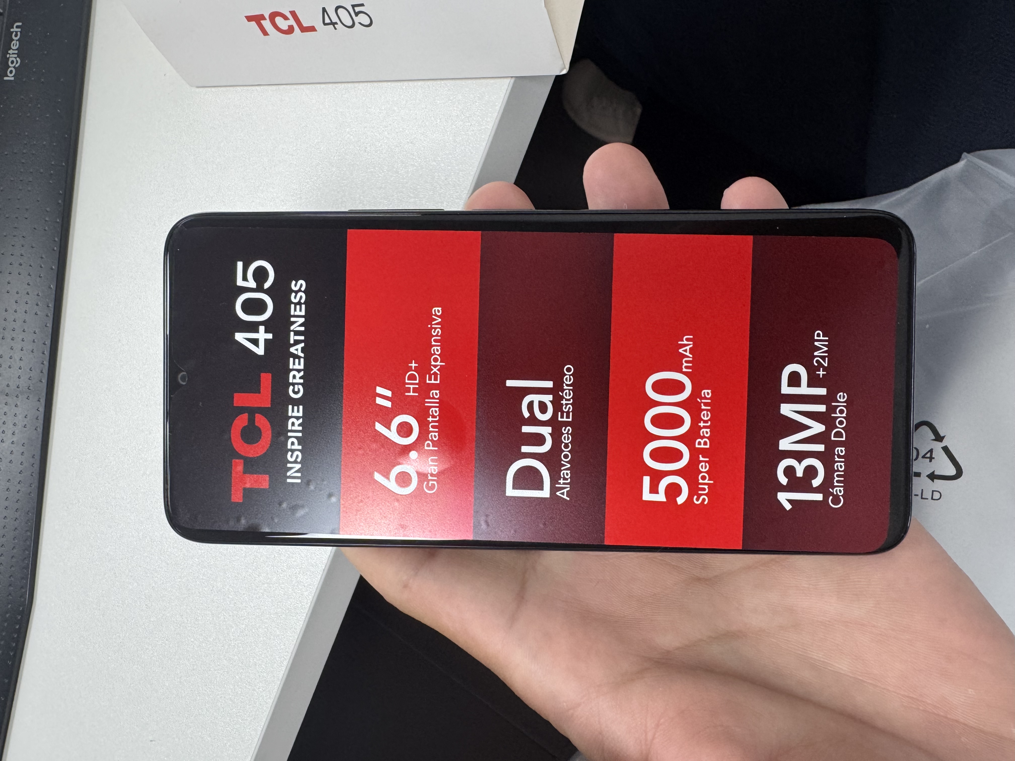 celulares y tabletas - TCL 405 de 128 GB, nuevo de caja. 2