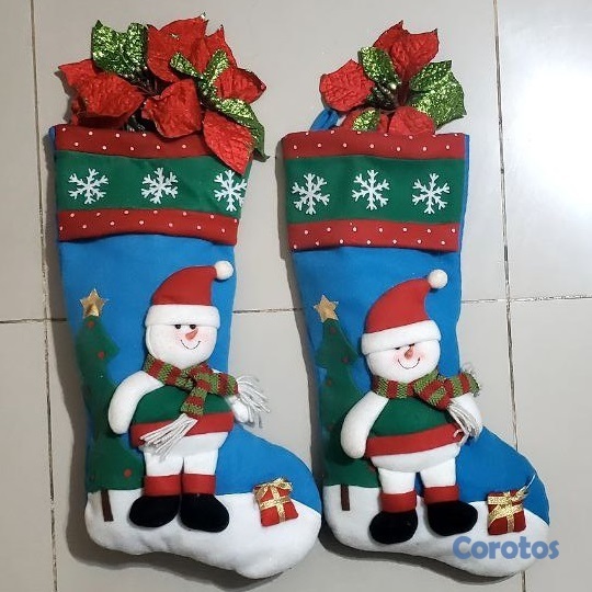 decoración y accesorios - Botas de Navidad (Combo). Adorno de navidad, Árbol 4