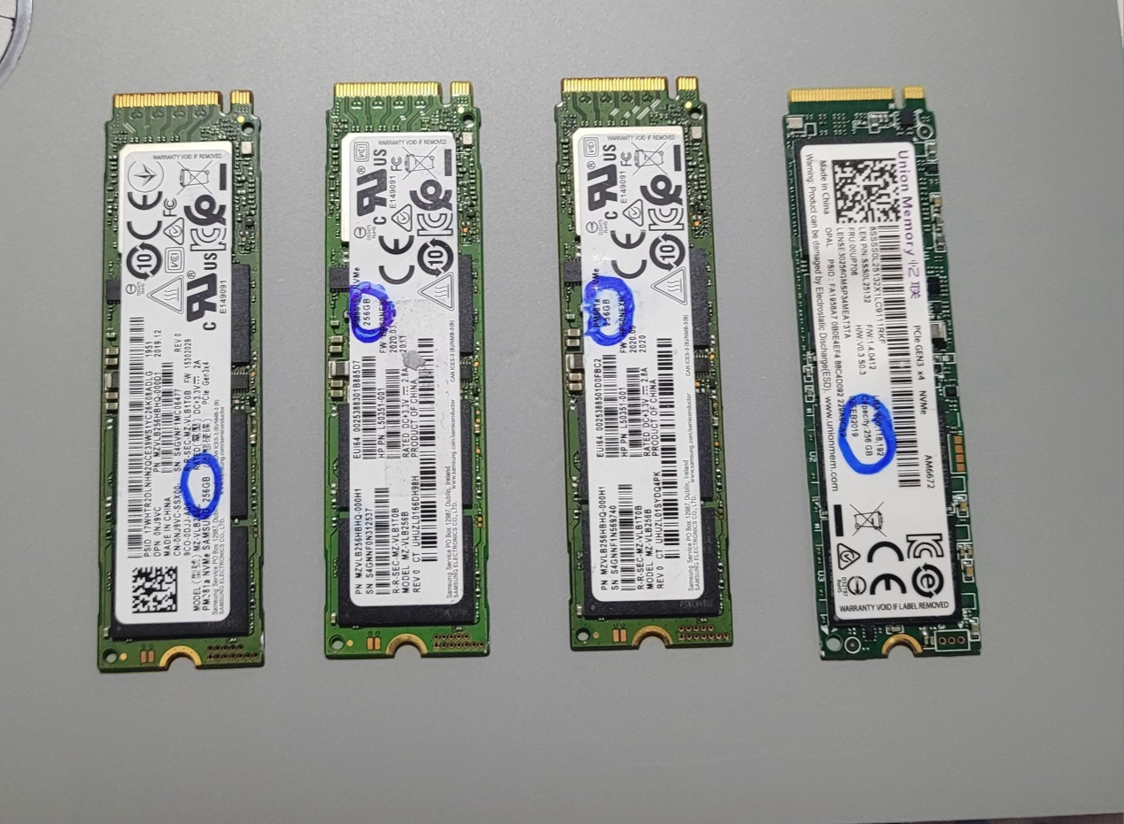 computadoras y laptops - Disco duro m2 256gb Con Windows intalado 1