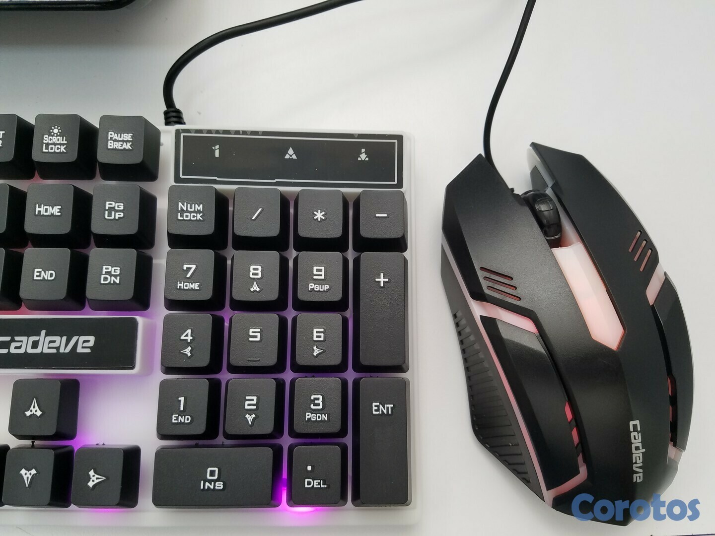 otros electronicos - Teclado y Mouse gaming Cadeve-9122 1