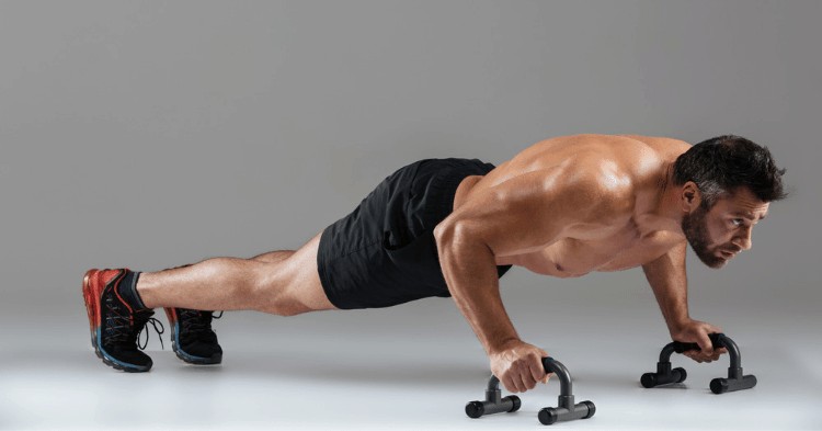 deportes - Barras para push up pechada flexiones de pecho 1