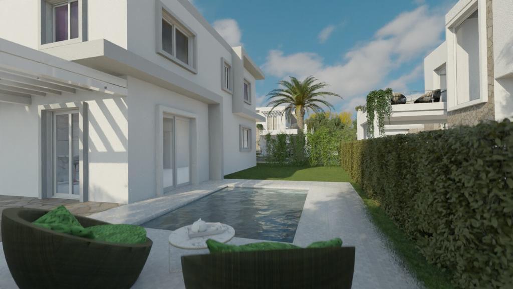 casas vacacionales y villas - Modernas villas de 3 habitaciones en Bávaro 3