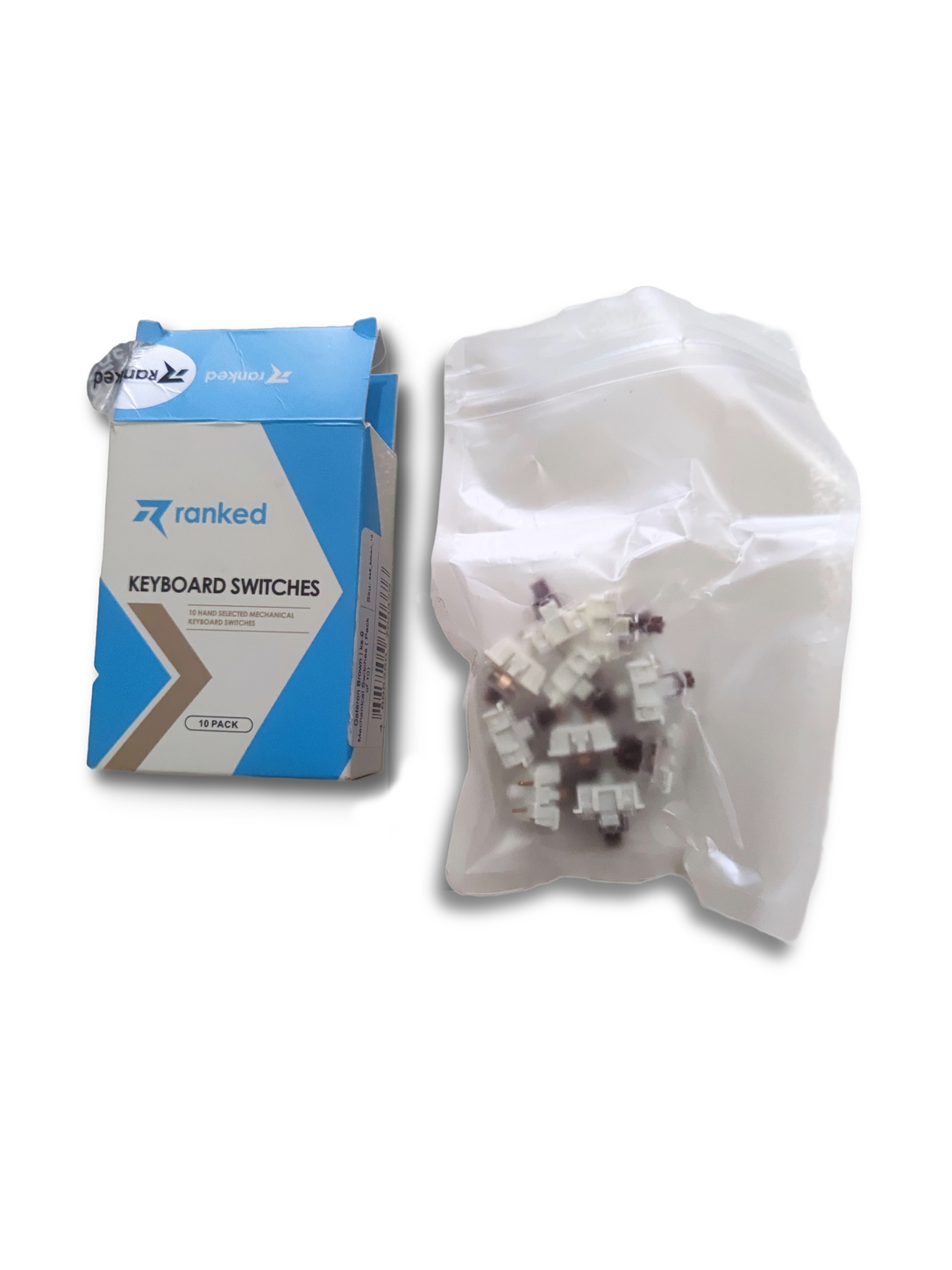 accesorios para electronica - ranked 8-Pack Gateron Brown Keyboard Switches 4