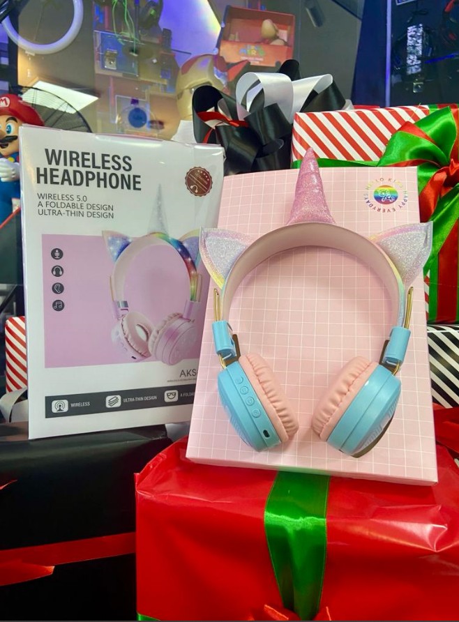 accesorios para electronica - Headphone De Unicornio  1