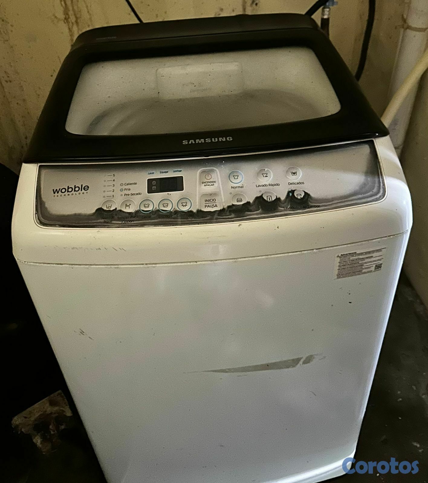 electrodomesticos - Lavadora Samsung Wobble 9 kg - Carga Superior - Bu 2