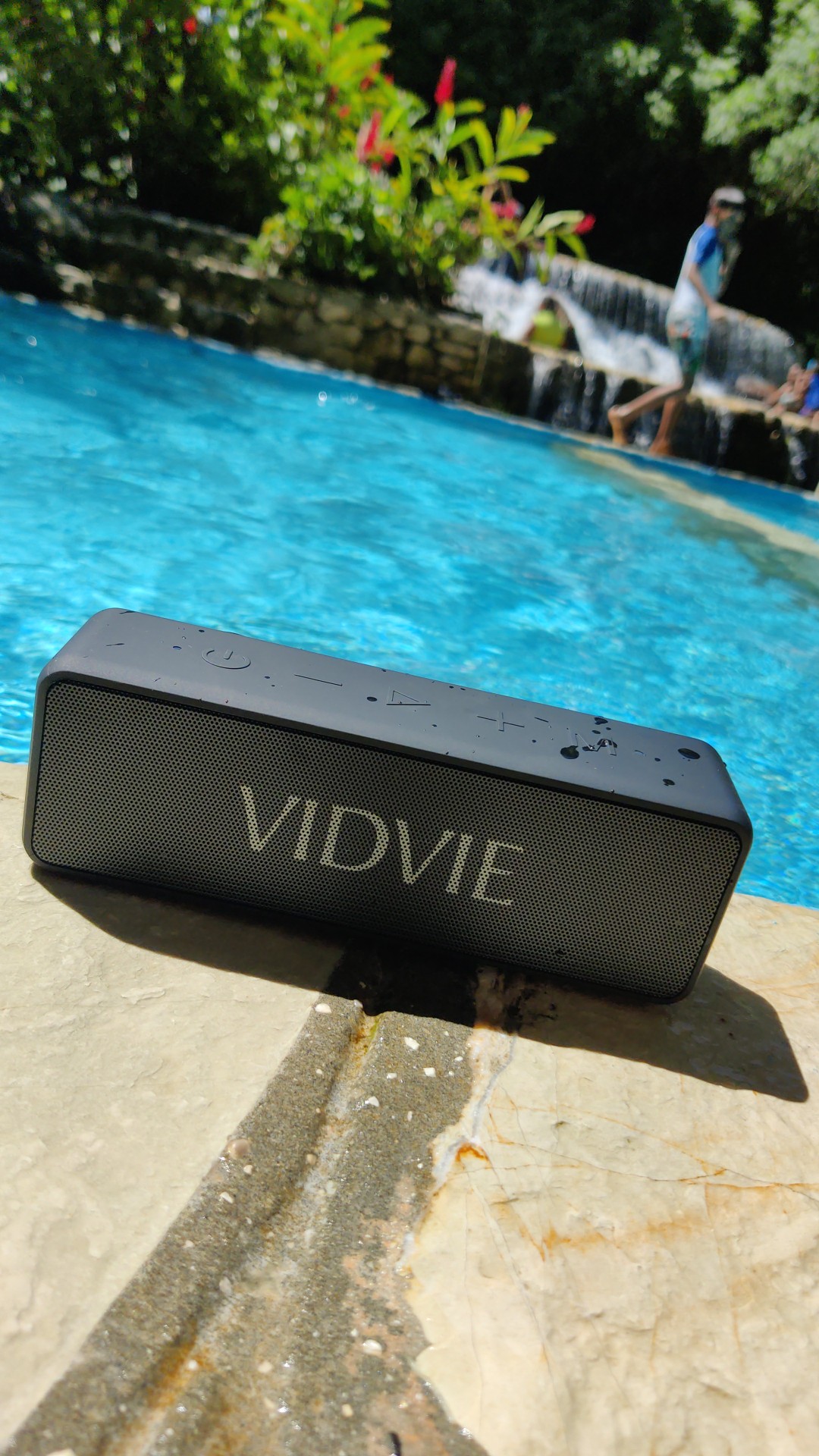 camaras y audio - Bocina Inalámbrica Bluetooth VIDVIE a prueba de agua, WATER PROOF. 5