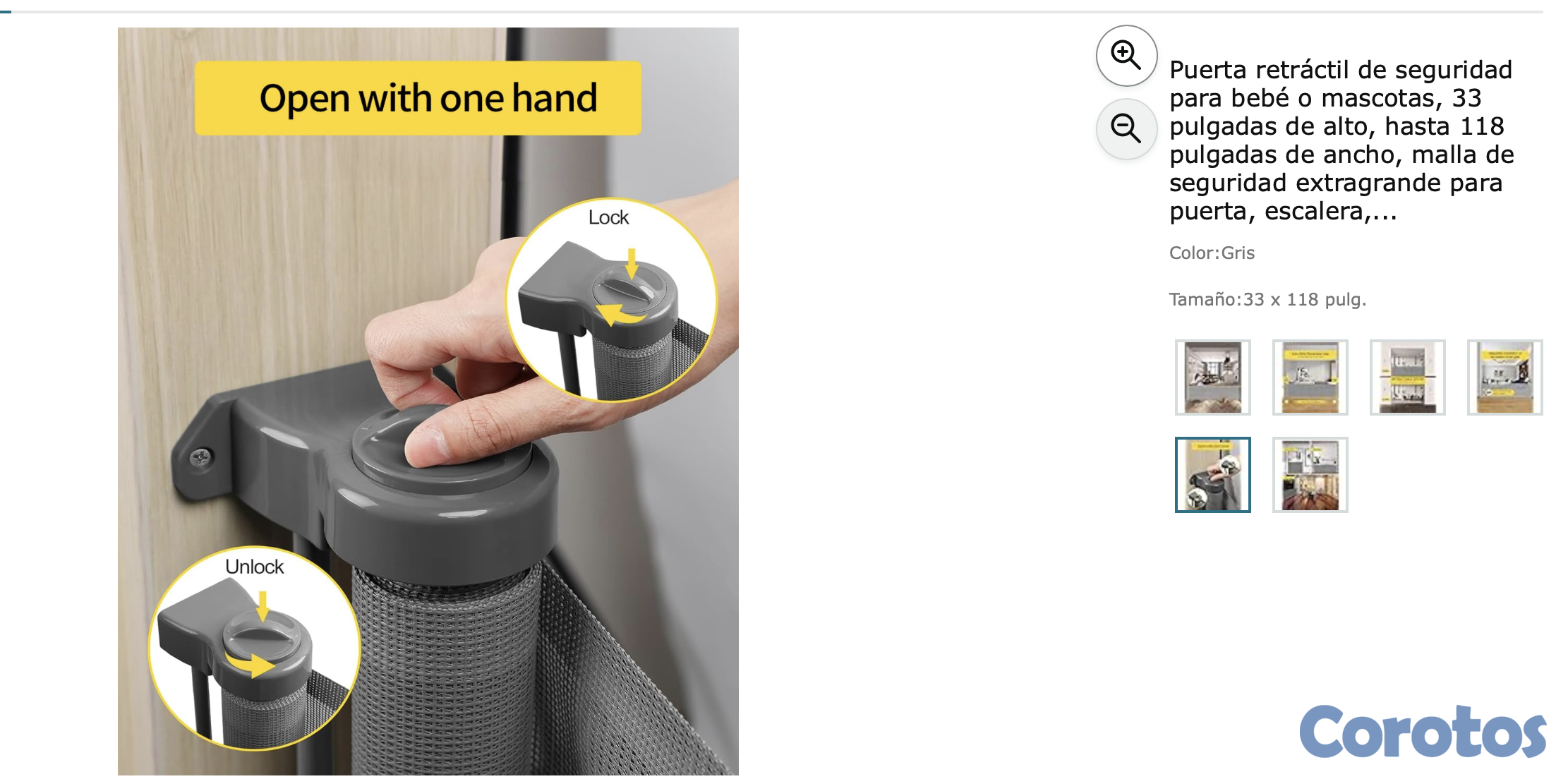 muebles y colchones - separador de espacios / barrera para bebes o perri 3