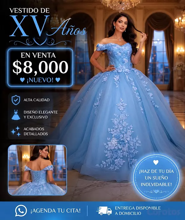 ropa para mujer - vestido de 15 años 2
