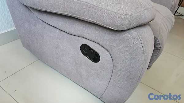 muebles y colchones - Mueble 2 plazas sillon reclinable  2