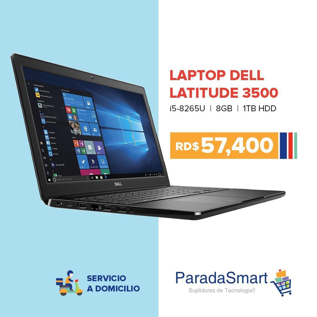 computadoras y laptops - Laptop dell latitude 3500 I5