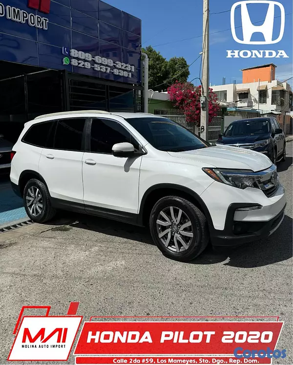 jeepetas y camionetas - Honda Pilot EX 2020  3