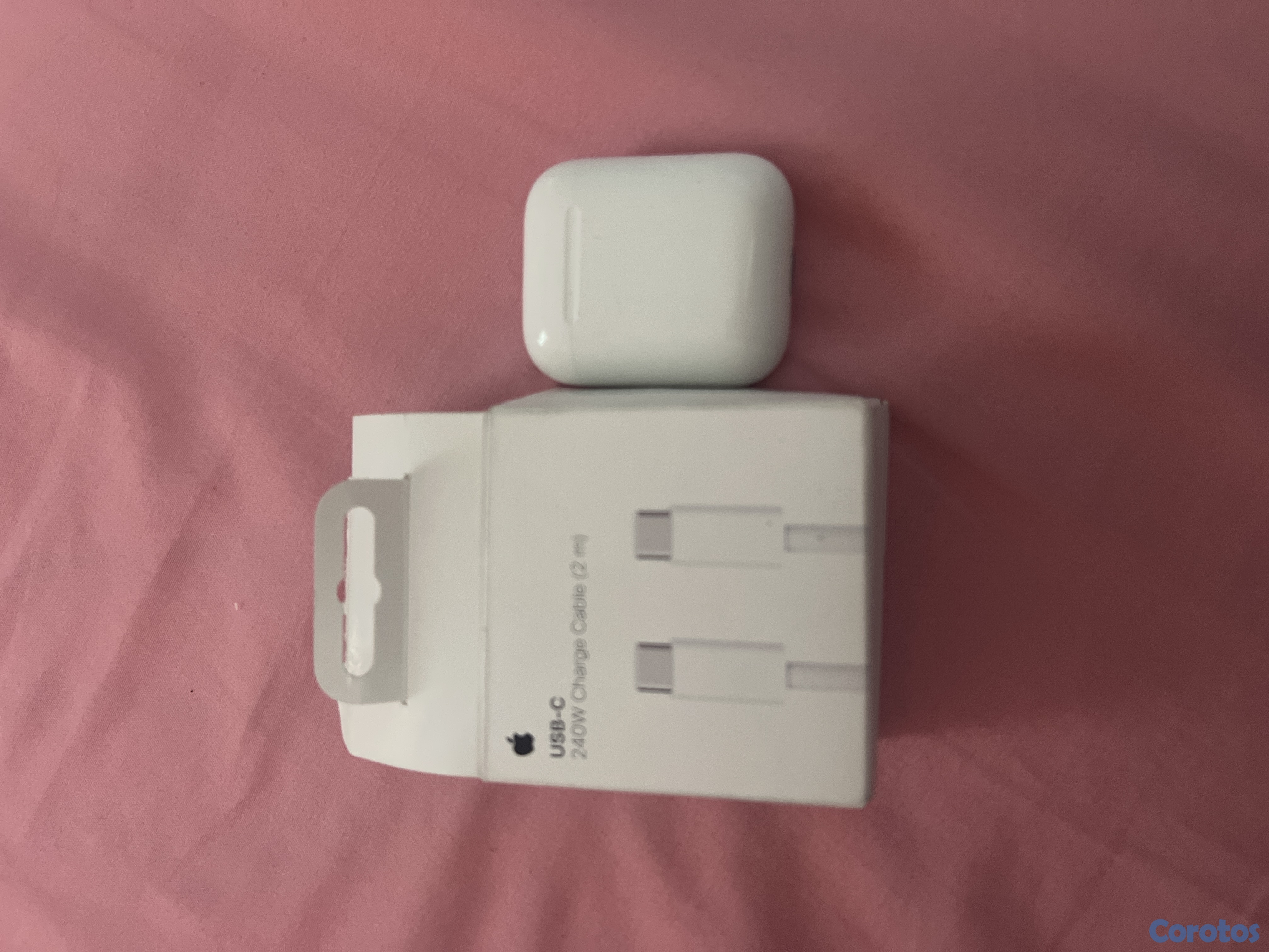 accesorios para electronica - Cable tipo c de ambos lados más airpods 9