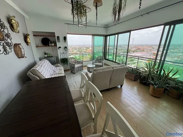 apartamentos - Apartamento Amueblado en Alquiler en Alma Rosa, Sa 3