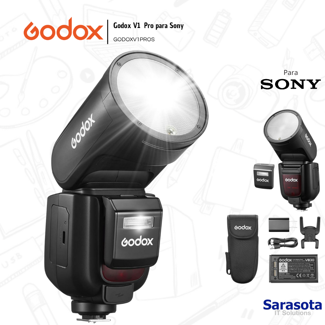 accesorios para electronica - Godox V1 pro para sony 1