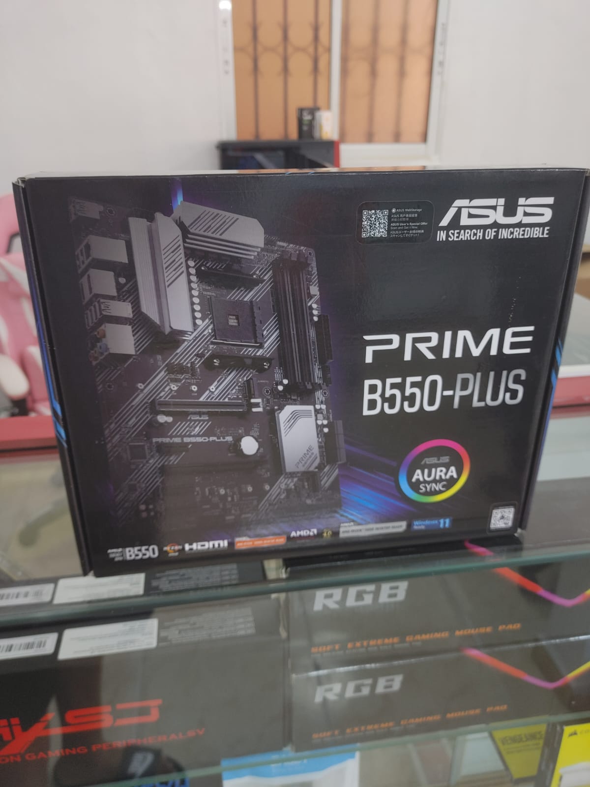 computadoras y laptops - MOTHEBOARD ASUS PRIMER B550-PLUS 0