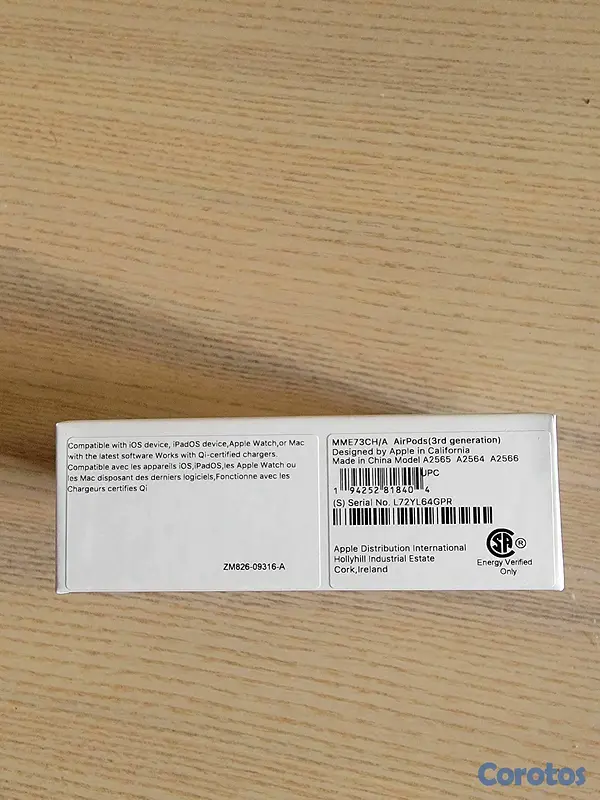 camaras y audio - Airpods 3ra generación  5