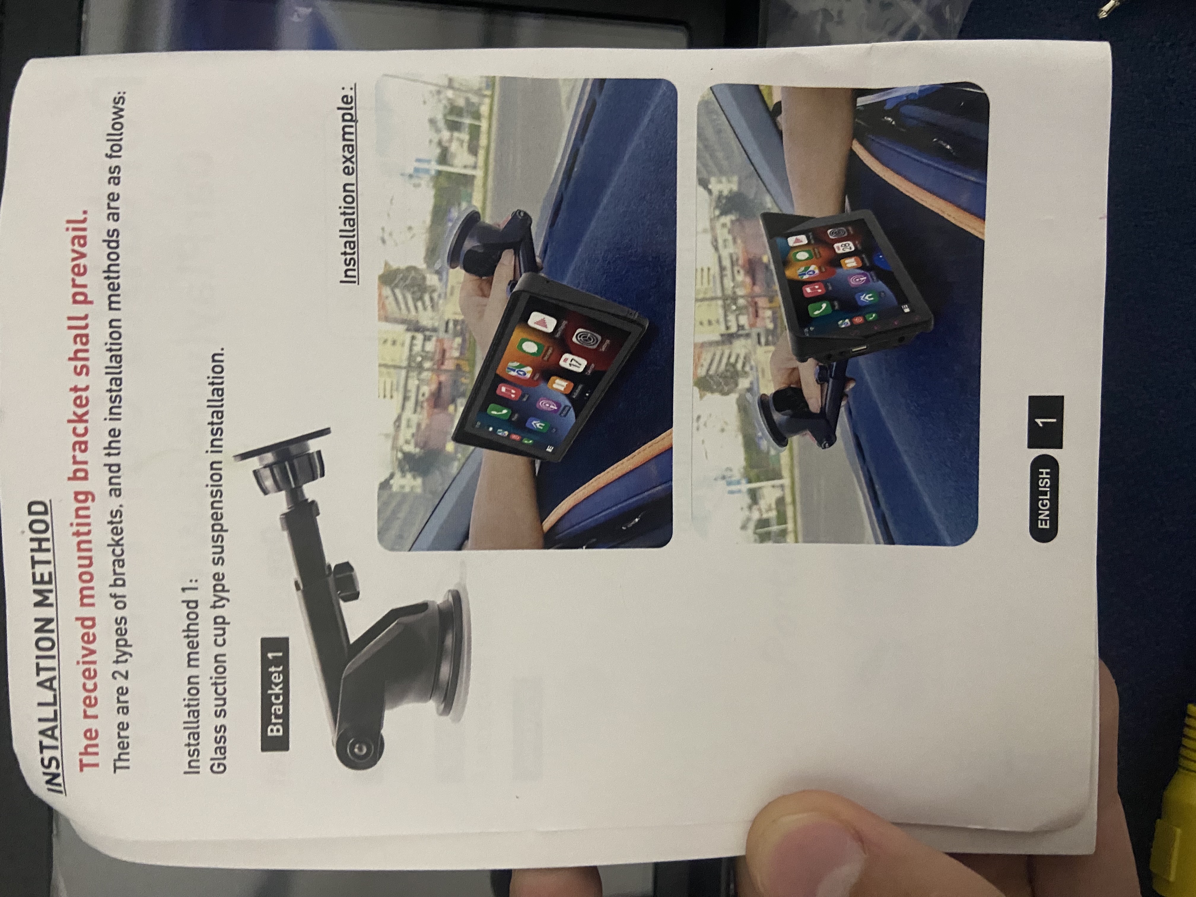 accesorios para vehiculos - Pantalla portátil con CarPlay & Android Auto  7