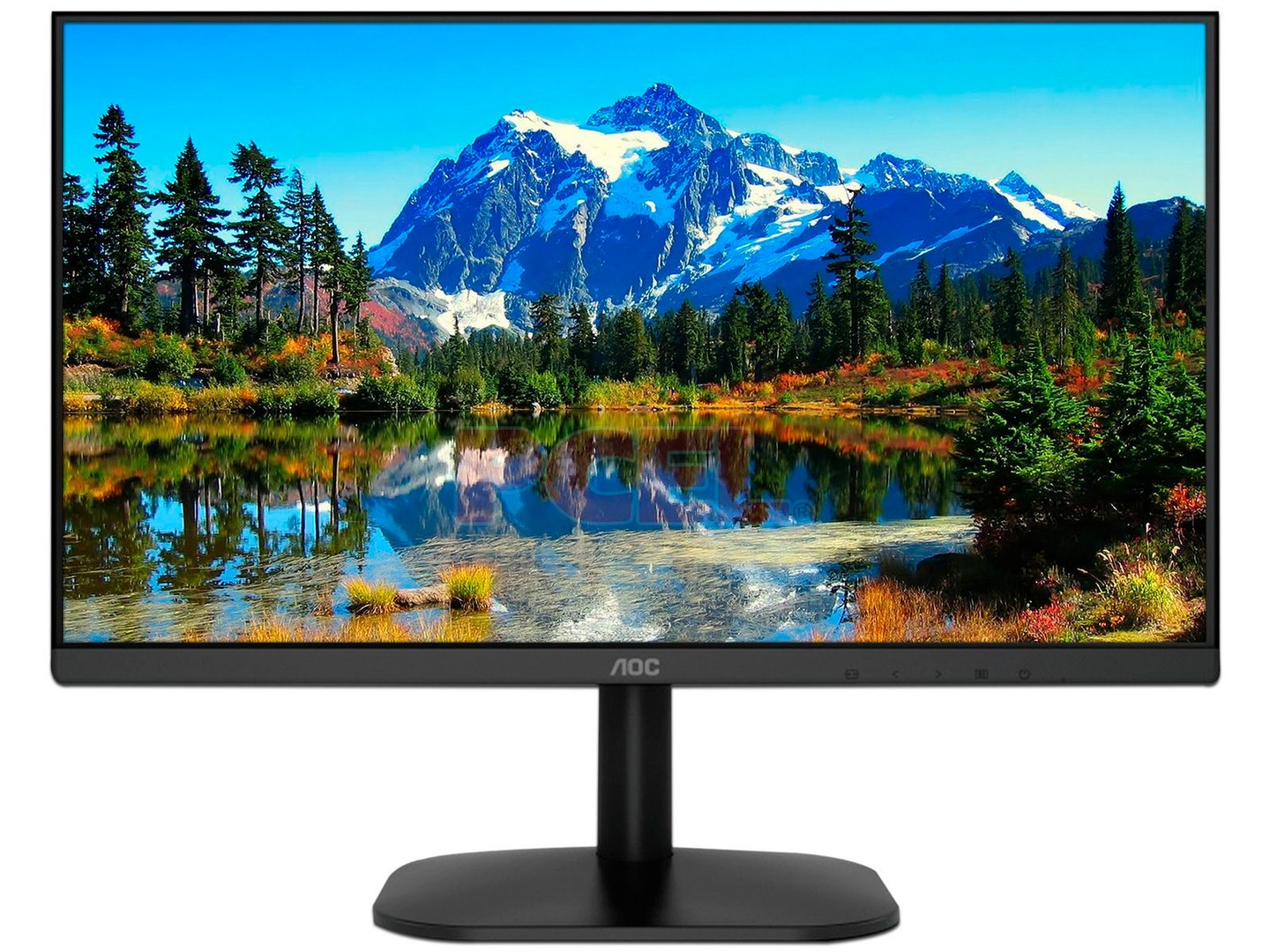 computadoras y laptops - MONITOR AOC 22 PULGADAS  (21.5”) , BORDERLESS  (SIN BOLDES)   FHD 1920X 1080,  0