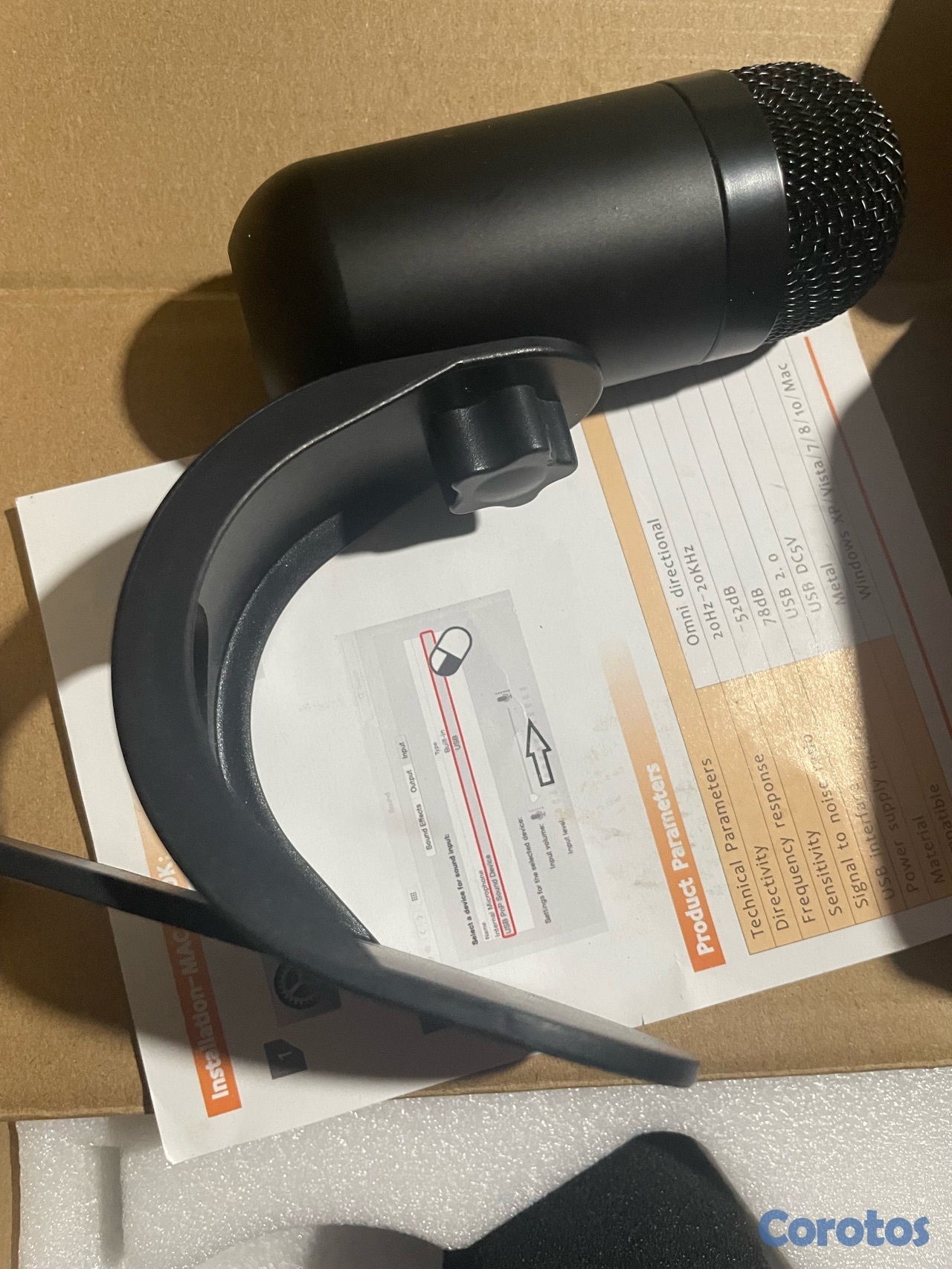 camaras y audio - qtx | Mini micrófono USB de escritorio, llamadas web, grabación de voz 3