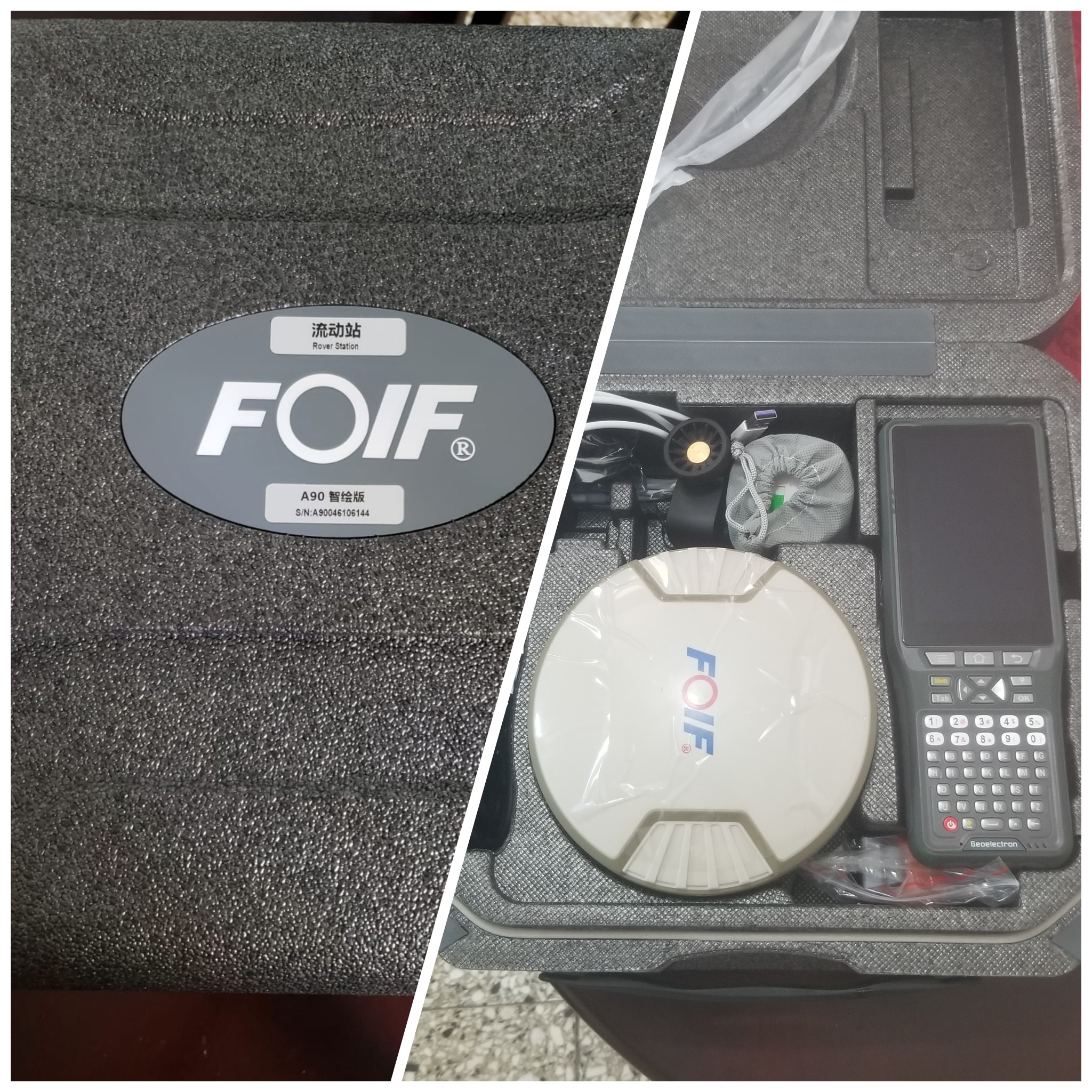 equipos profesionales - Receptor rtk FOIF A90 gps gnss rover trimble sokkia topcon leica
