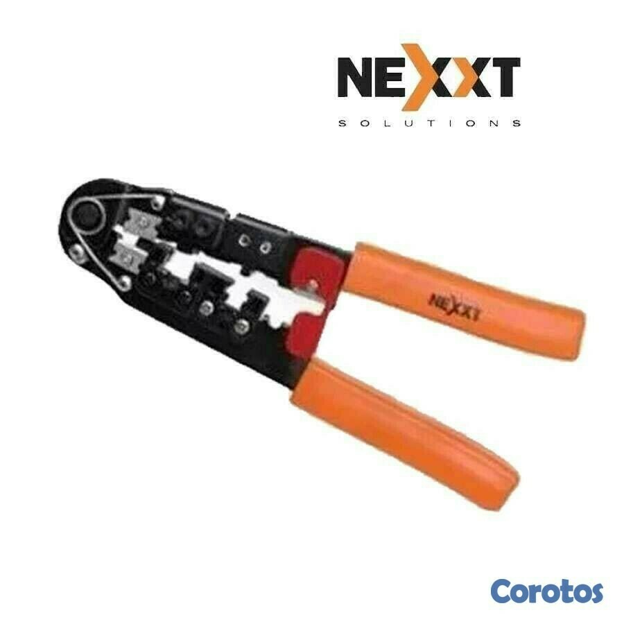 computadoras y laptops - CRIMPING TOOL  PINZA NEXXT MODULAR P/CONECTORES 8P8C/RJ45, 6P6C/RJ12, 6P4C/RJ11 