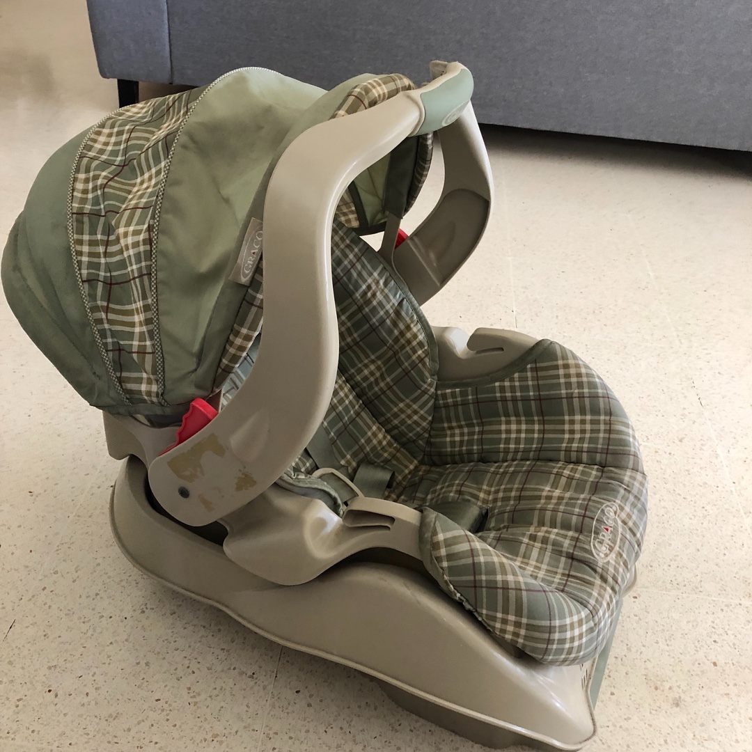 coches y sillas - Silla para bebé (car seat) + bouncer graco
