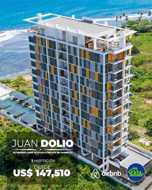 apartamentos - Vendo apartamento en Juan Dolio, Punta Cana