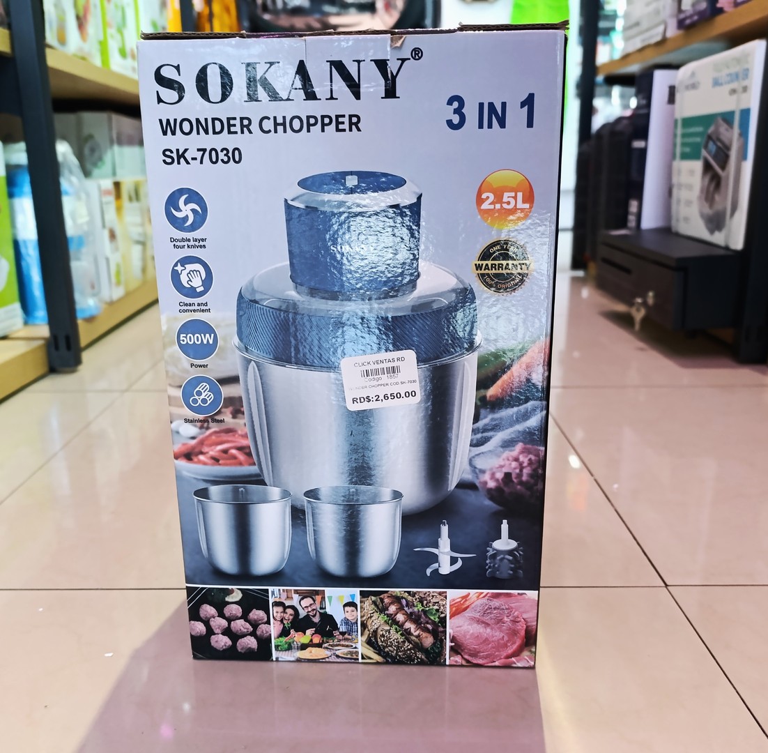 cocina - Trituradora de comida SOKANY SK-7030,  trituradora, cocina, machacadora 4