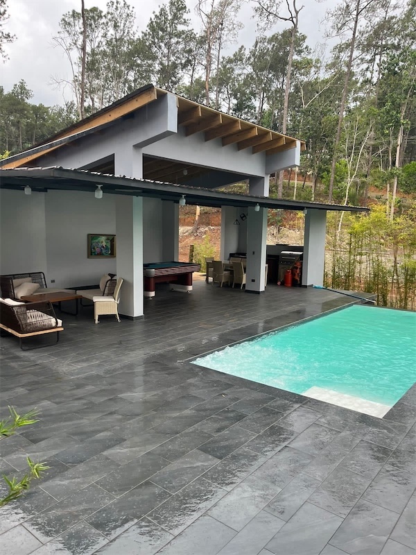 casas vacacionales y villas - Venta de Villa de lujo en jarabacoa con dos piscina zona turística 0