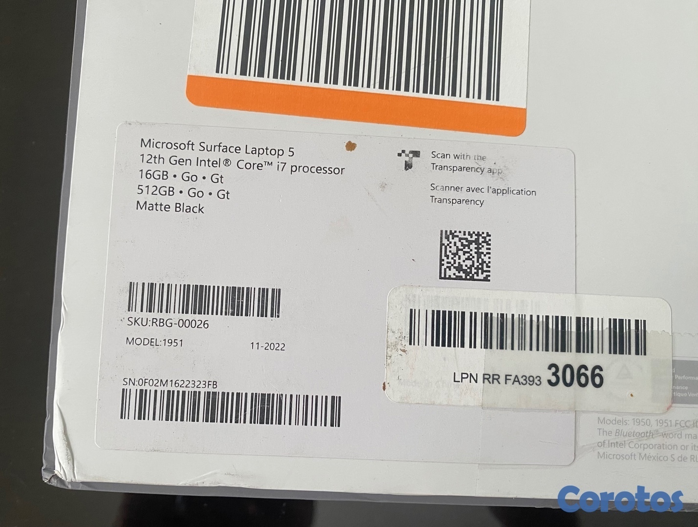 computadoras y laptops - Laptop Microsoft Surface 5 de 512gb y 16 de RAM  3