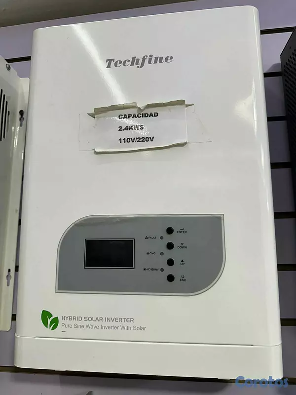 plantas e inversores - INVERSOR HIBRIDO INVERTER 2.4KW TECHFINE
