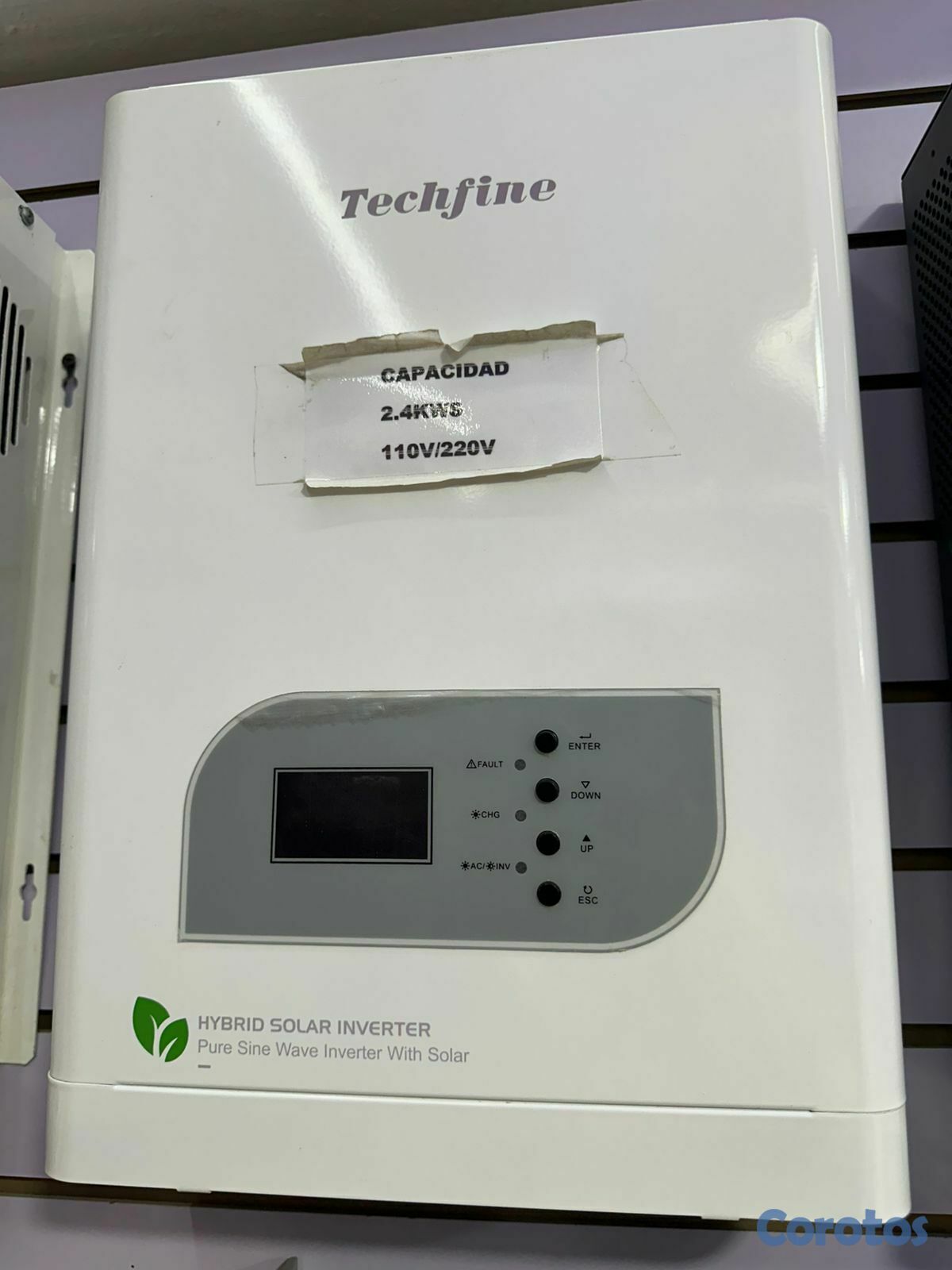 plantas e inversores - INVERSOR HIBRIDO INVERTER 2.4KW TECHFINE