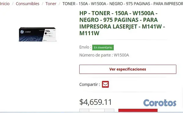 impresoras y scanners - Impresora Multifuncional HP LaserJet Monocromatica 8
