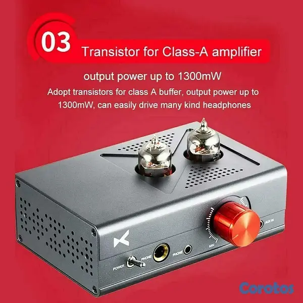 camaras y audio - Xduoo MT-602 Amplificador de tubos doble 6J1 Clase 3