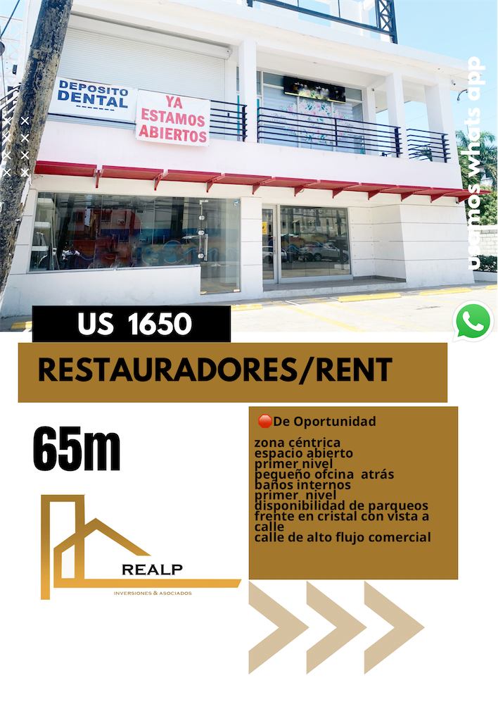 oficinas y locales comerciales - Local comercial en zona de alto flujo  0